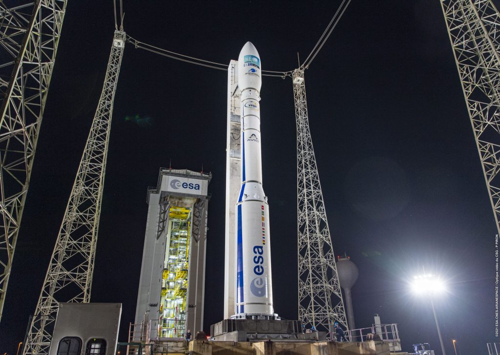 Vega poised for launch