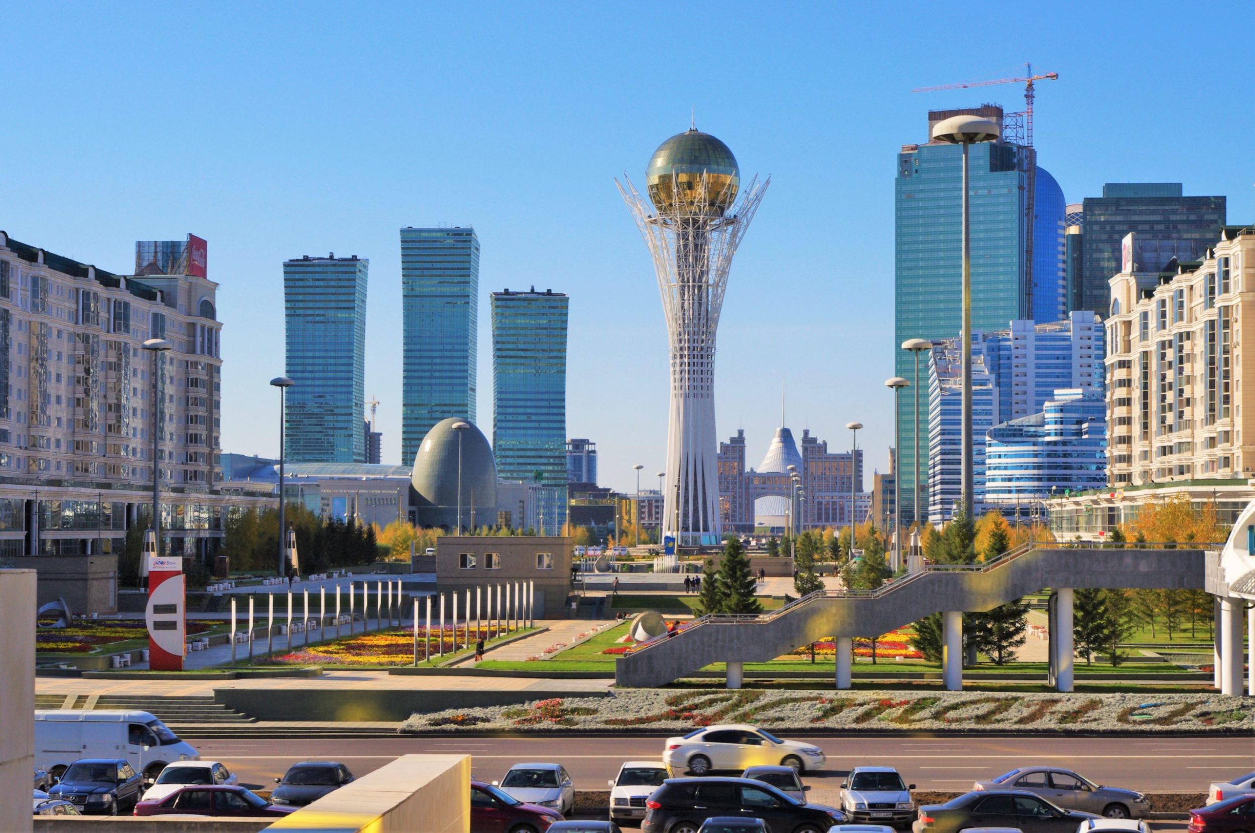 downtown Astana scaled