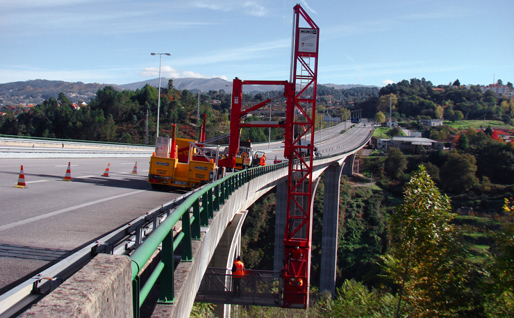 Inspeção na Ponte sobre o rio Tâmega