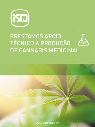 ISQ |  Apoiamos os principais players de #cannabis medicinal na implementação dos seus projetos industriais em Portugal, através da prestação de serviços de Eng…