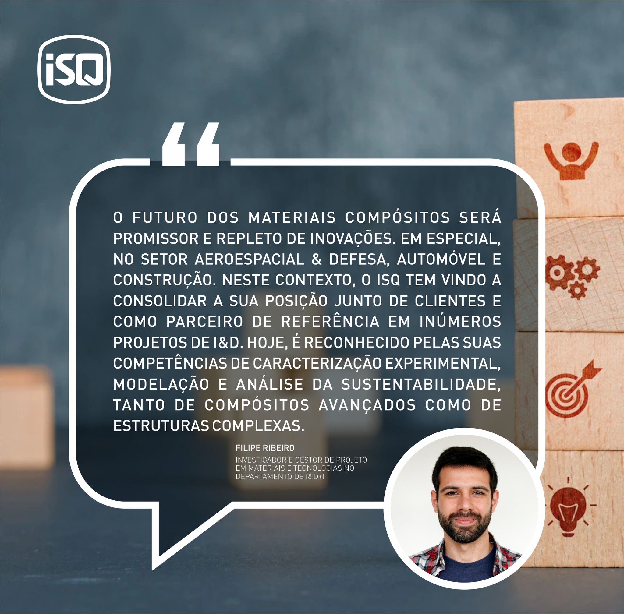 𝗠𝗜𝗡𝗨𝗧𝗢 𝗜𝗦𝗤 | Qual o futuro dos materiais compósitos? Saiba a opinião dos nossos especialistas  #isq #indústria #tecnologia #inovação #minutoisq #especialistasis...